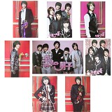 精装明星海报批发-美男子(8张一套)