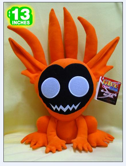 12寸四尾狐毛绒_火影忍者_欧凡雅动漫周边_欧