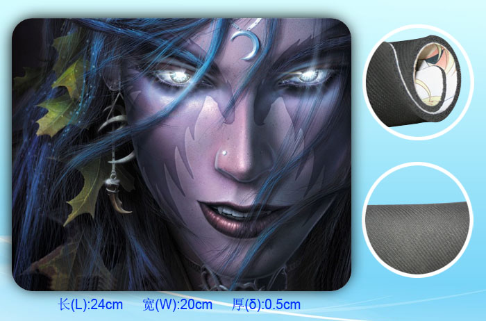 魔兽争霸鼠标垫(暗夜精灵族)_魔兽系列_欧凡雅动漫周边_动漫周边产品批发 动漫精品批发 游戏周边产品批发 欧凡雅动漫批发网
