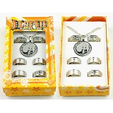 驱魔少年盒装戒指+项链