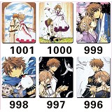 动漫羽翼鼠标垫（6张一套）