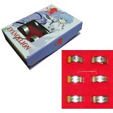 EVA磨砂戒指套装（6个一盒）