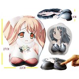 动漫美女凉宫春日的忧郁 朝比奈3D立体鼠标垫