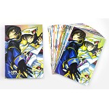 鲁鲁修明信片+4张会员卡