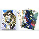 鲁鲁修明信片+4张会员卡