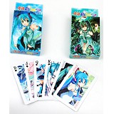动漫初音扑克牌