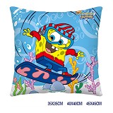 海绵宝宝彩色双面抱枕BZ2081