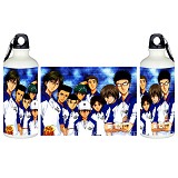 LH006-（网球王子）珠光白铝制运动水壶