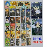 家庭教师闪光卡贴（250张/板）