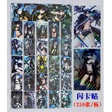 黑岩闪光卡贴（250张/板）