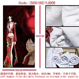 (50X100)YJ009-海贼王动漫浴巾