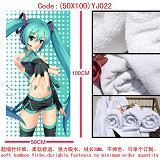 (50X100)YJ022-初音动漫浴巾