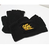 变形金刚狂派保暖纯棉毛绒手套