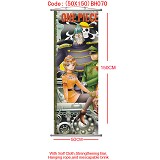 (50X150)BH070-海贼王塑杆布挂画
