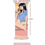 (50X150)BH076-海贼王塑杆布挂画
