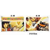 家庭教师双层帆布笔袋