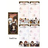 吸血鬼骑士长彩色便条本 便签本（4本）