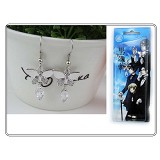 黑执事蝴蝶白色耳环