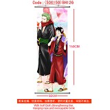 (50X150)BH126-海贼王塑杆布挂画