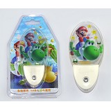 超级玛丽自动感应LED七彩小夜灯 节能灯