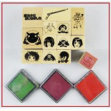 魔法少女小圆动漫环保印章