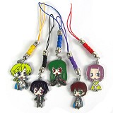 反叛的鲁鲁修金属彩色公仔手机绳(全5款)