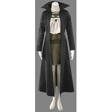 CV-066-C03-灼眼的夏娜-夏娜装3代-冬装披风版（女装4件套：长外套，水手服，短裙，蝴蝶结）