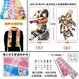 (48X160)WJ026-进击的巨人动漫保暖毛绒围巾
