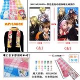 (48X160)WJ036-罪恶皇冠动漫保暖毛绒围巾