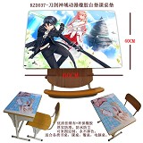 KZD037-刀剑神域动漫橡胶台垫课桌垫