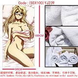 (50X100)YJ239-零度战姬动漫浴巾