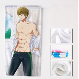(35X70)YJ009-Free!男子游泳部动漫浴巾