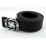 EXO吴世勋进口PU皮合金扣皮带