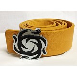 EXO吴世勋进口PU皮合金扣皮带