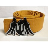 EXO吴亦凡进口PU皮合金扣皮带