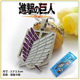进击的巨人自由之翼镂空项链