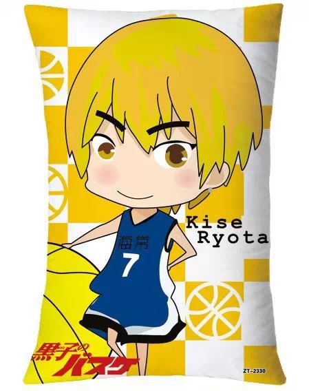 2330 黑子的蓝球双面抱枕40*60cm_约会大作战