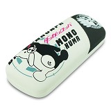 弹丸皮质拼色眼镜盒