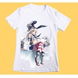 CBTX005-舰队Collection动漫牛奶丝短袖T恤