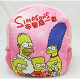 辛普森一家毛绒书包卡通儿童双肩包（5个出）