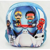 超能陆战队毛绒书包卡通儿童双肩包（5个出）