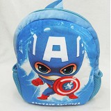 美国队长毛绒书包卡通儿童双肩包（5个出）