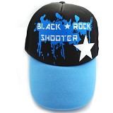 黑岩白星星帽子