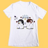 CBTX055-银魂动漫牛奶丝短袖T恤