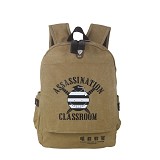 暗杀教室帆布双肩包