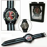 大白尼龙表 防水+夜光+日历