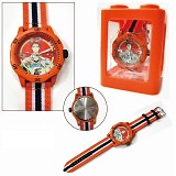 黑子篮球尼龙表 防水+夜光+日历