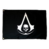 刺客信条4黑旗标志海贼旗帜
