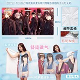 （80X150）KCYJ042-噬神者动漫百变可穿戴式抹胸吸水浴巾浴裙