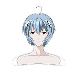 EVA 凌波丽 动漫PVC衣架